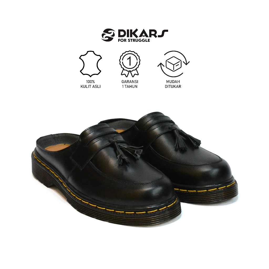 DIKARS - Malaka Black Clogs