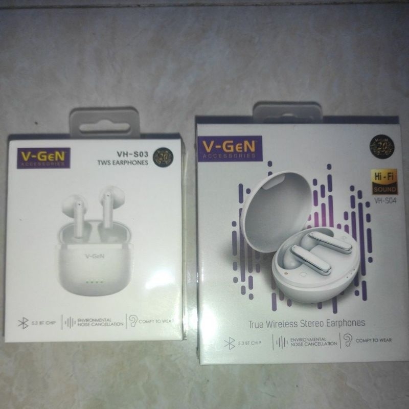 TWS Headset Bluetooth  VGEN VH-S03 & VH-S04