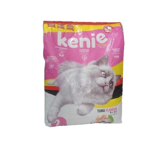 MAKANAN KUCING KERING KENIE ADULT TUNA 7KG