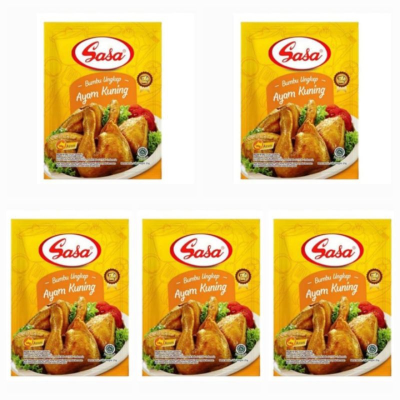 

Sasa Bumbu Ungkep Ayam Kuning 25 Gr