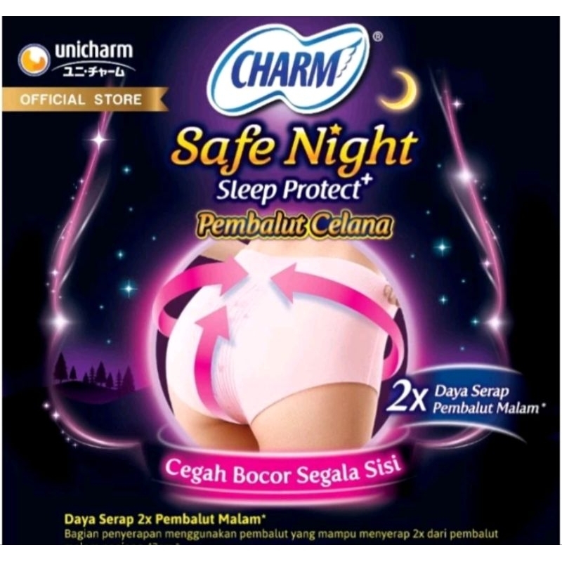 charm pembalut celana