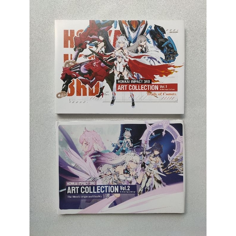 [HONKAI IMPACT 3] Artbook Honkai Impact 3rd Illustration Book Collection vol 1 Unsealed & 2 Sealed T