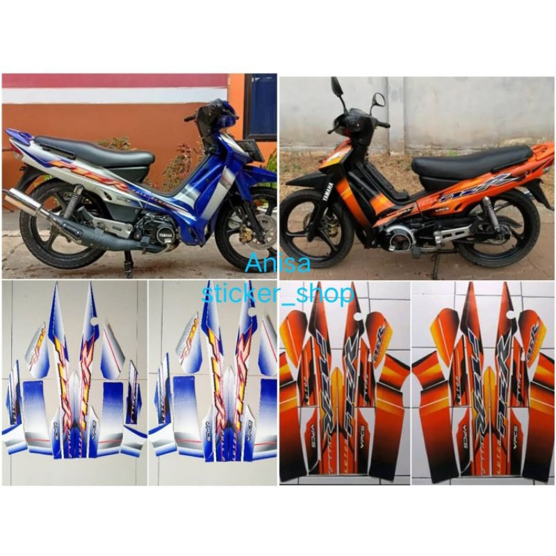 Striping lis polet stiker yamaha fiz r 2003