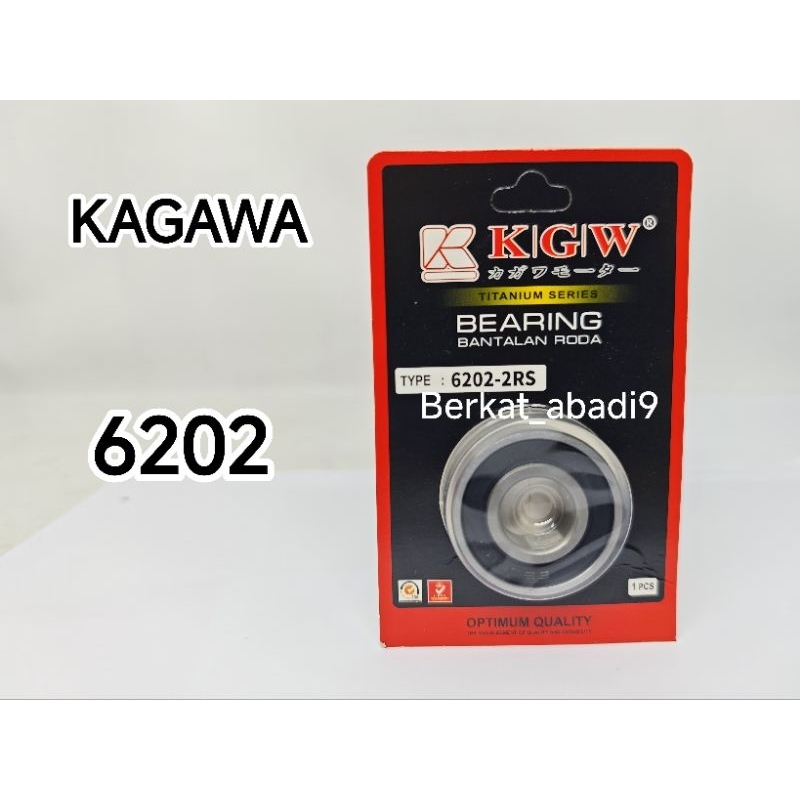 6202-2RS KAGAWA Klahar Lahar Bearing Kolahar Kelahar 6202