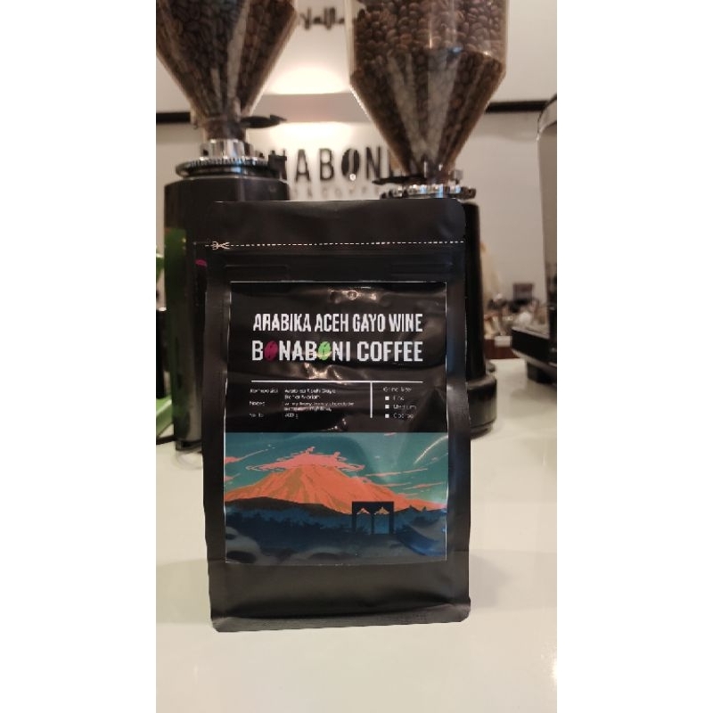 

Kopi Arabika Aceh Gayo Wine (Roasted Bean Coffee / Biji Kopi Sangrai