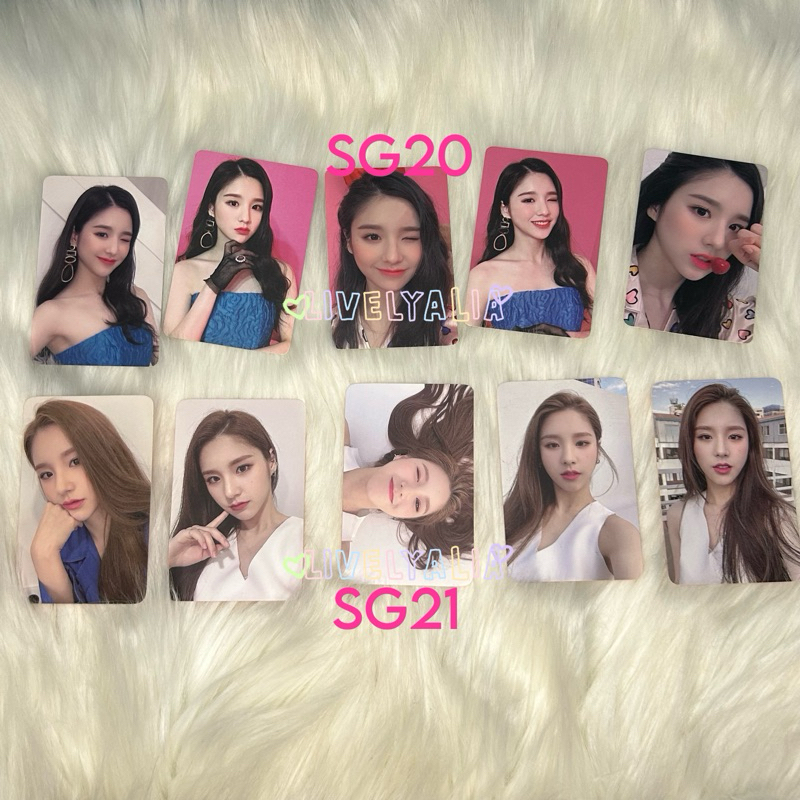 LOONA Heejin Season Greetings Photocard PC Set 2020 2021 - ARTMS Lossemble SG SG20 SG21