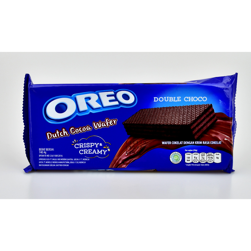 

Biskuit Wafer OREO Double Choco Vanilla 117 gr