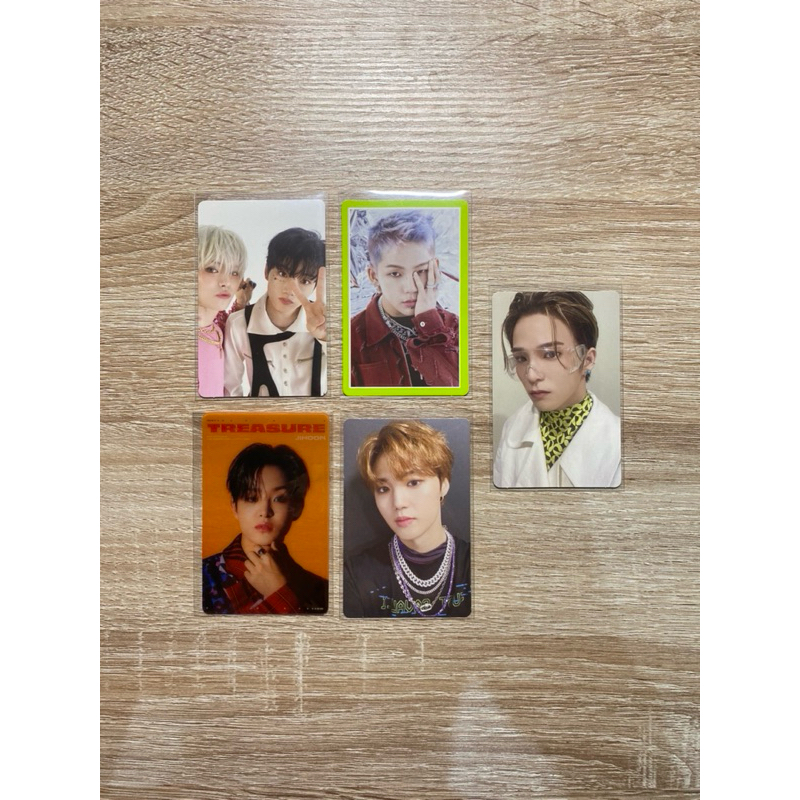 [READY] Photocard Official Treasure hello second step chapter two yoshi junkyu doyoung asahi hyunsuk