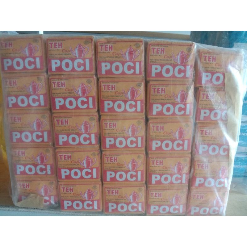 

Teh Poci kuning 40gr per pres isi 10 pcs