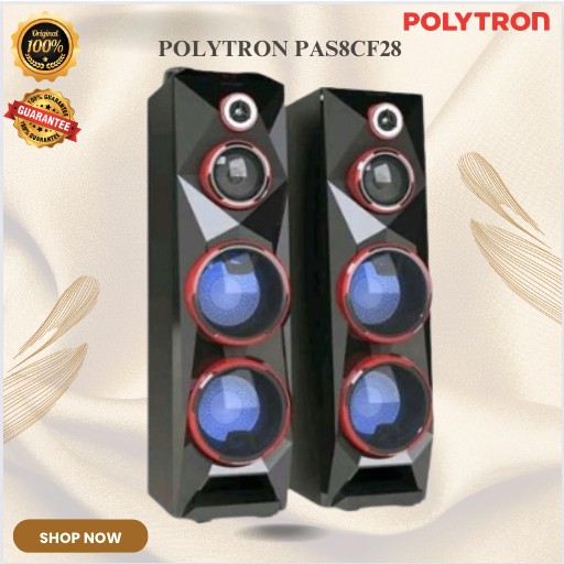 Polytron Active Speaker PAS8CF28 8inch/PS-8CF28/PS 8CF28/Polytron Wireless Speaker/GARANSI ORIGINAL