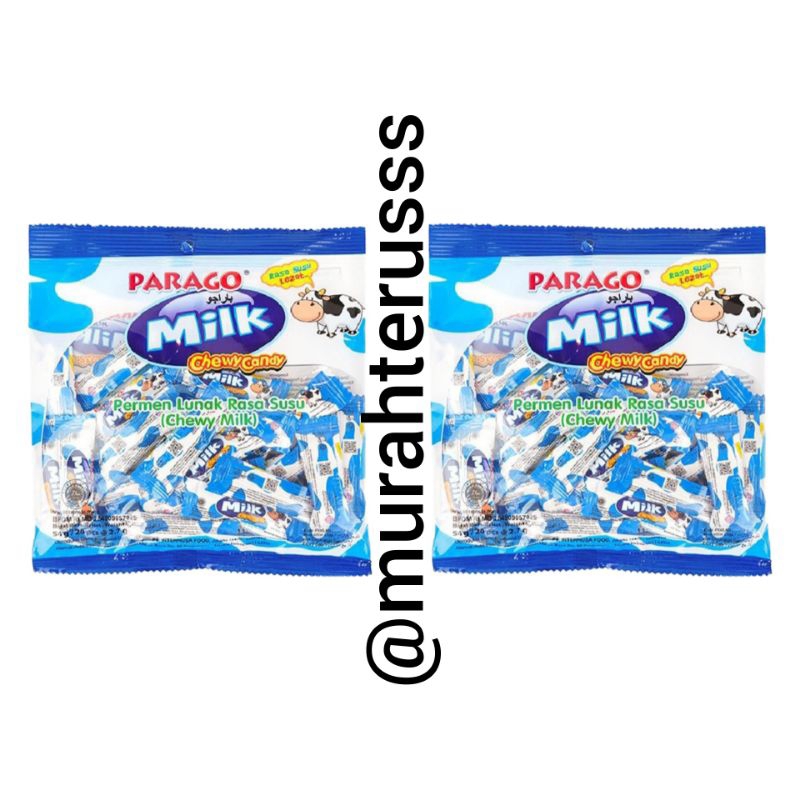 

PARAGO MILK CHEWY CANDY 108gr / Permen Susu