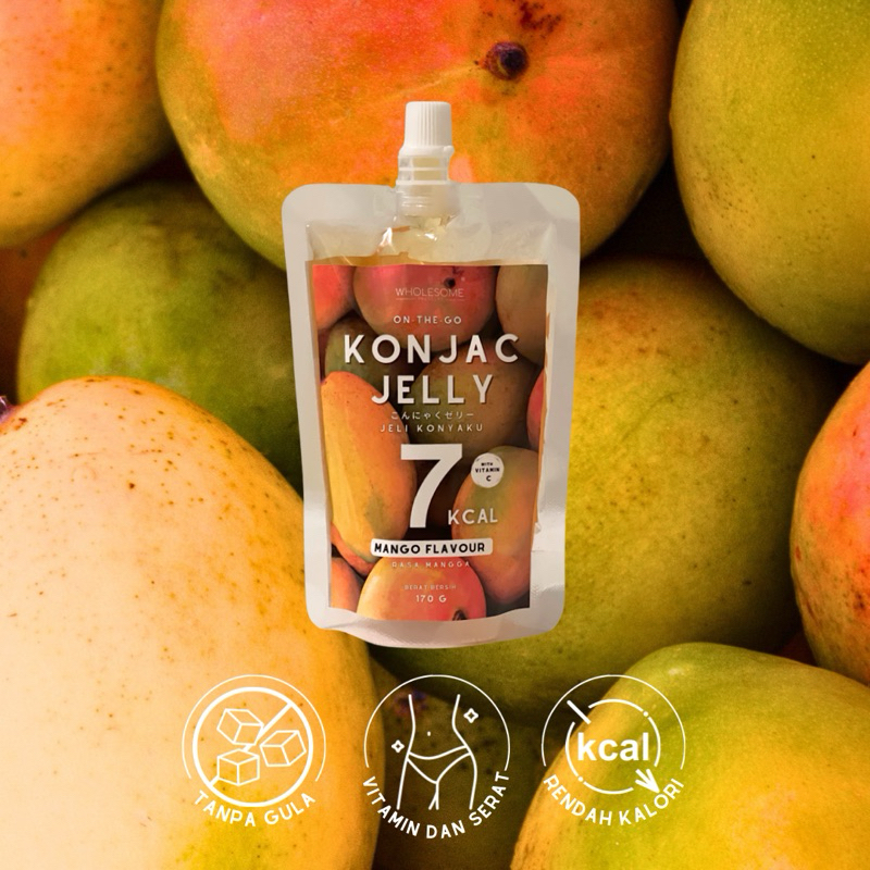 

Mango Konjac Jelly