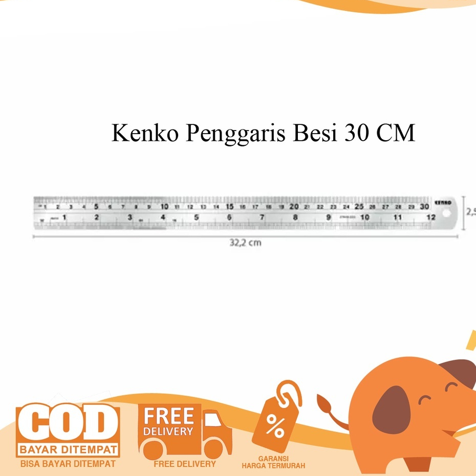 

Kenko Penggaris Besi 30cm