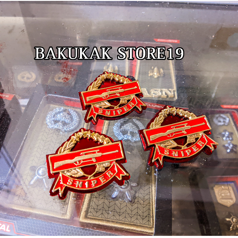 PIN SNIPER - BREVET SNIPER - SNIPER POLRI