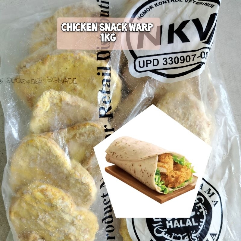 

Chicken snack warp