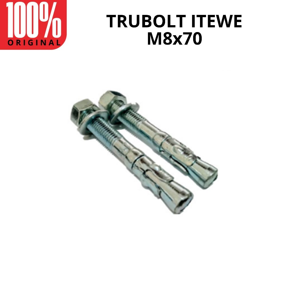 TRUBOLT WEDGE ANCHOR M8X80 / DYNABOLT M8x80 mm