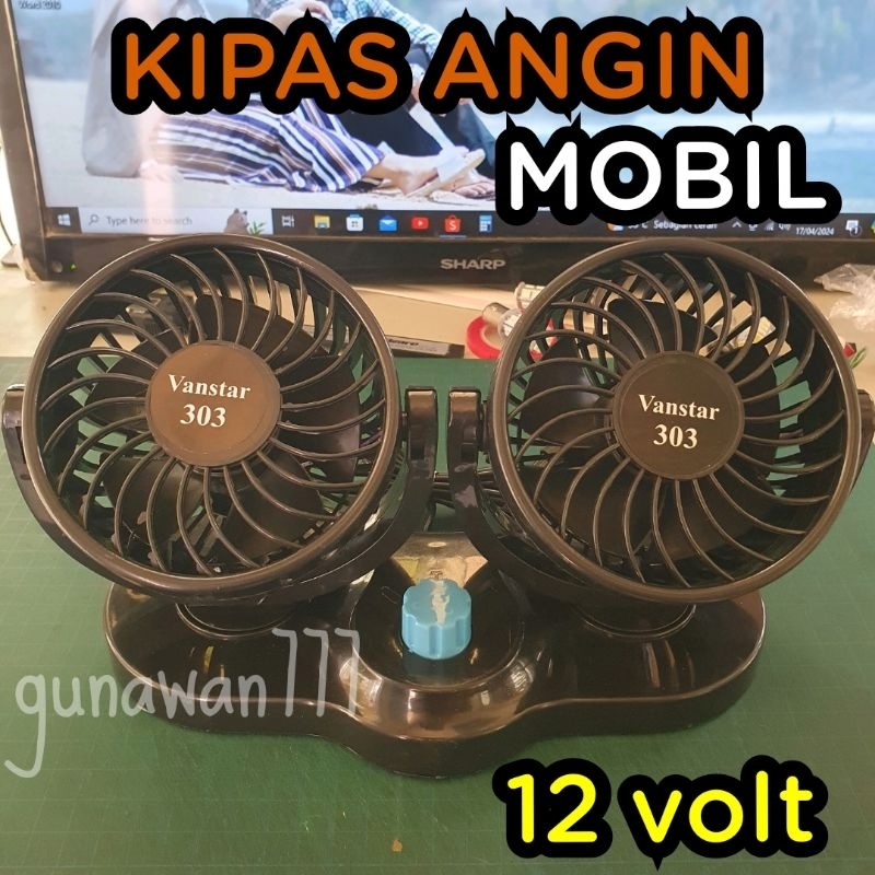 Kipas Angin Mobil 12v & 24v