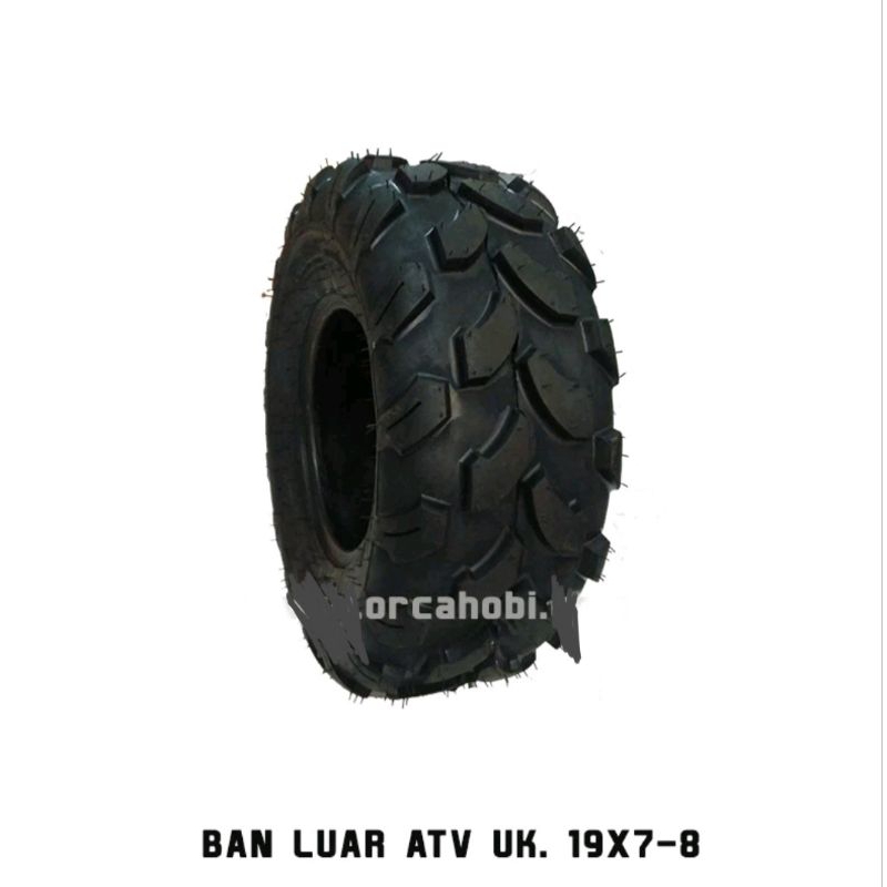 Ban ATV depan Uk 19x7.00 ring 8 offroad Tubeless 4.9