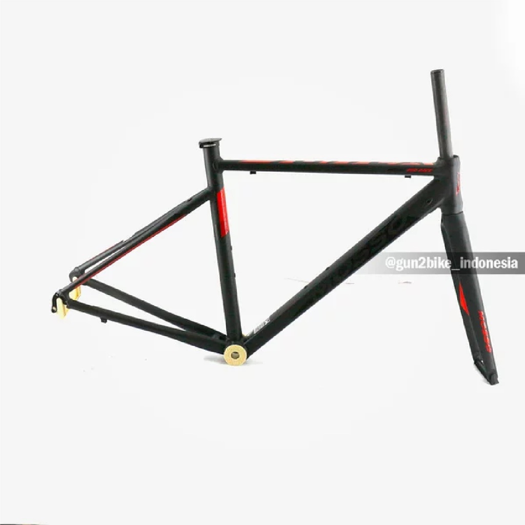 Frame MOSSO Road Bike 701 TCA 700C Black Red