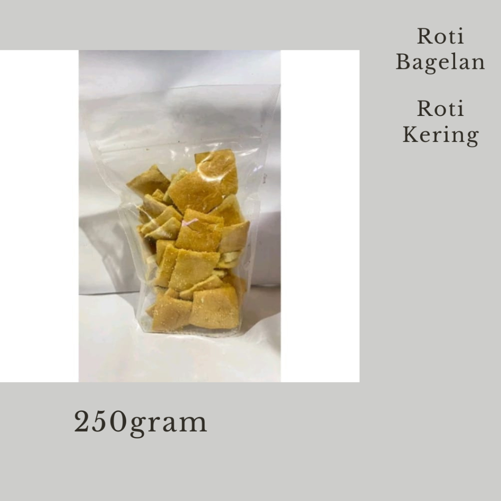 

Roti Bagelan , Roti Kering 250 Gram