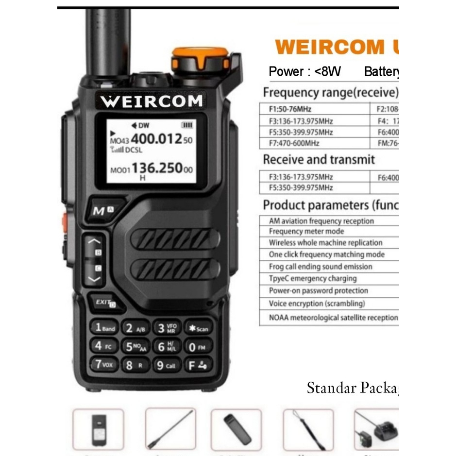 HT WEIRCOM UV-5R multiband