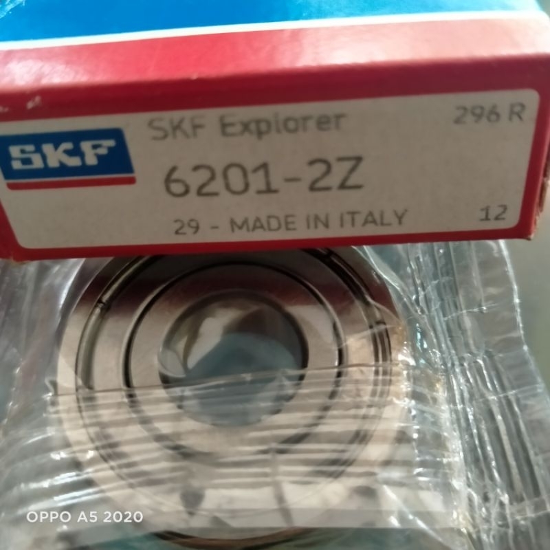 bearing6201 zz skf made in italy