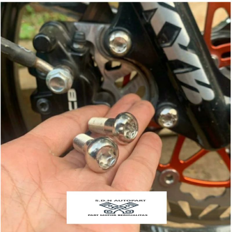 baut kaliper rem depan yamaha f1zr