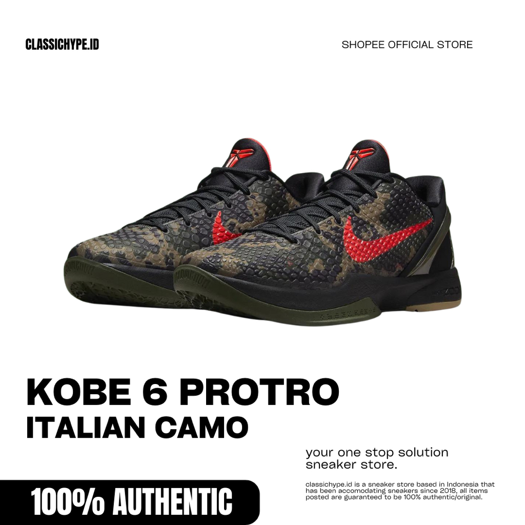 Nike Zoom Kobe 6 Italian Camo