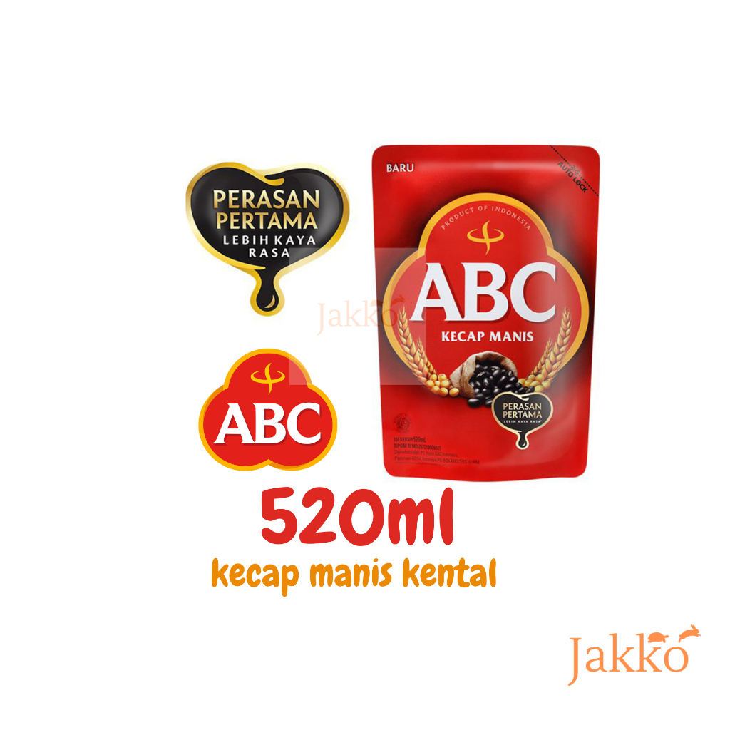 

Kecap manis ABC refill 520ml