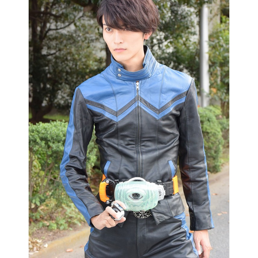 Jaket MAKOTO FUKAMI Kamen Rider Ghost Spectre Jacket Cosplay bisa custom request model lain