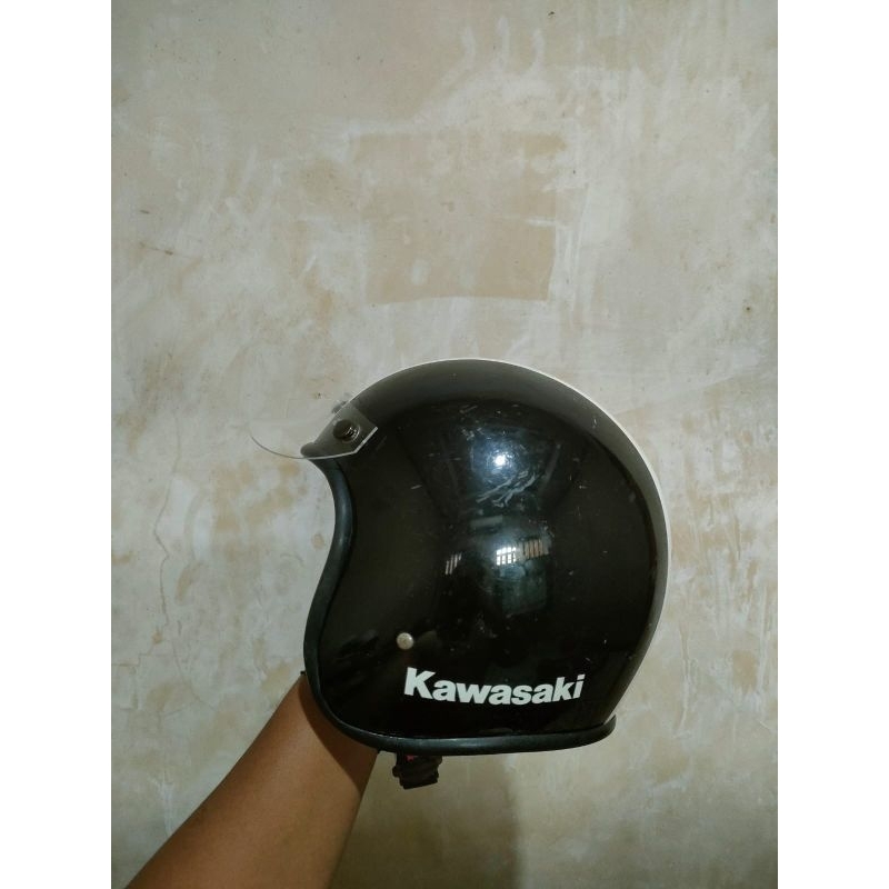 helm Kawasaki w175 bekas
