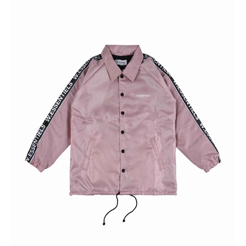 W Essentiels New York Delibes Windbreaker Pink - 100% ORIGINAL RESMI