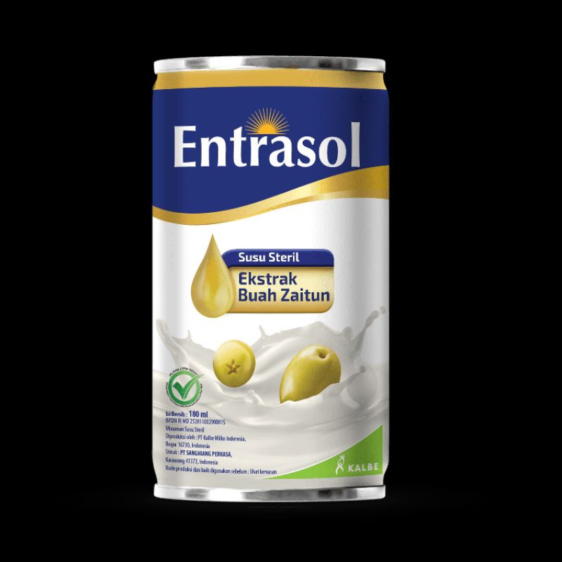 

ENTRASOL CAN SUSU STERIL 180ml