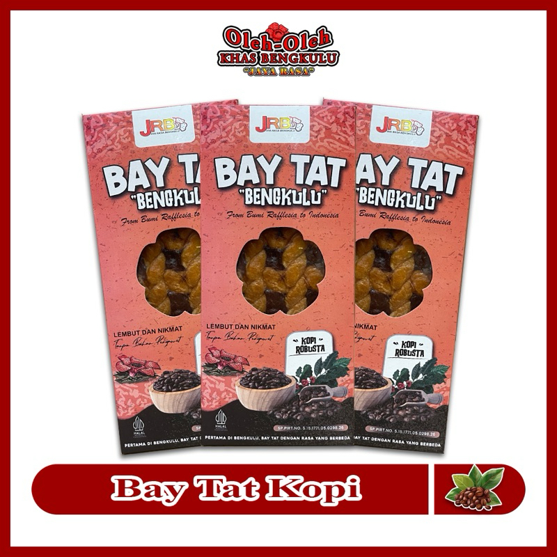 

Bay Tat Rasa Kopi Robusta / Merek Jaya Rasa - Terbaik di Bengkulu / Oleh oleh Khas Bengkulu / kue Kopi Robusta