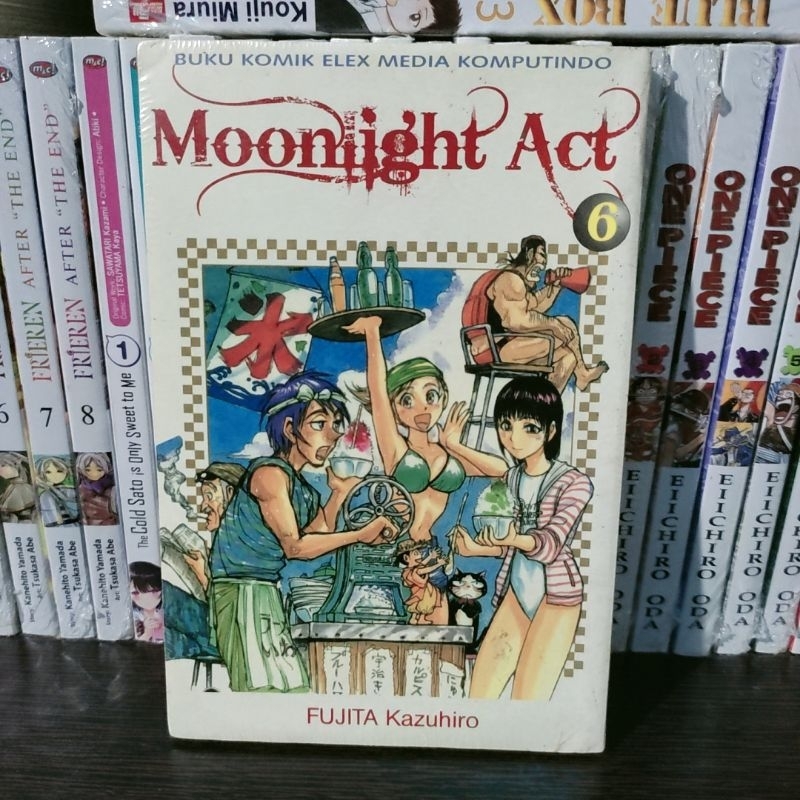 komik moonlight act vol 6 segel