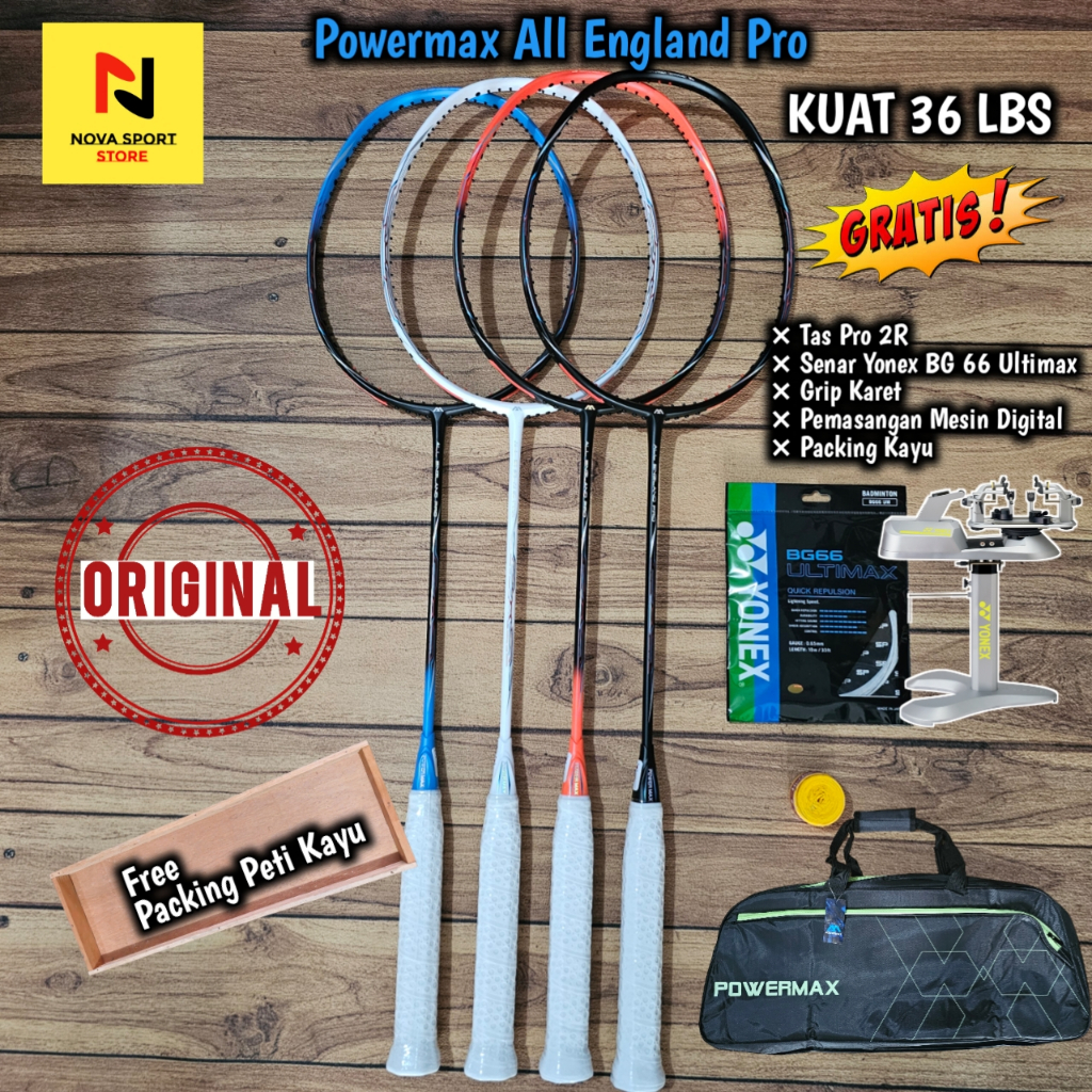 Raket Badminton Powermax All England Pro