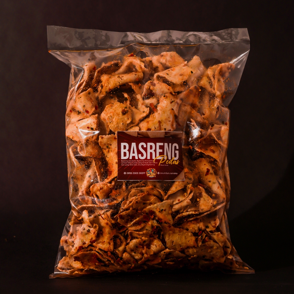 

BASRENG PEDAS DAUN JERUK / KERIPIK BASRENG - 500 GRAM