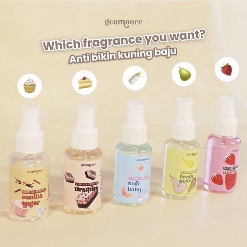 [READY] GEAMOORE Clothes parfum 70ml