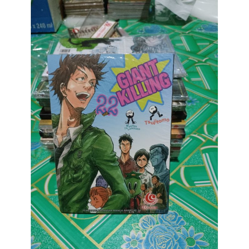 komik Giant killing 22 segel / komik Giant killing vol 22 segel