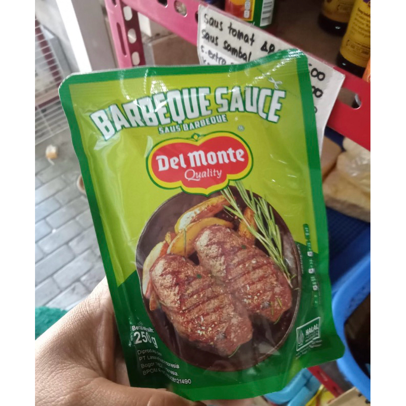 

Del Monte Saus BBQ Barbeque Pouch 250 gram