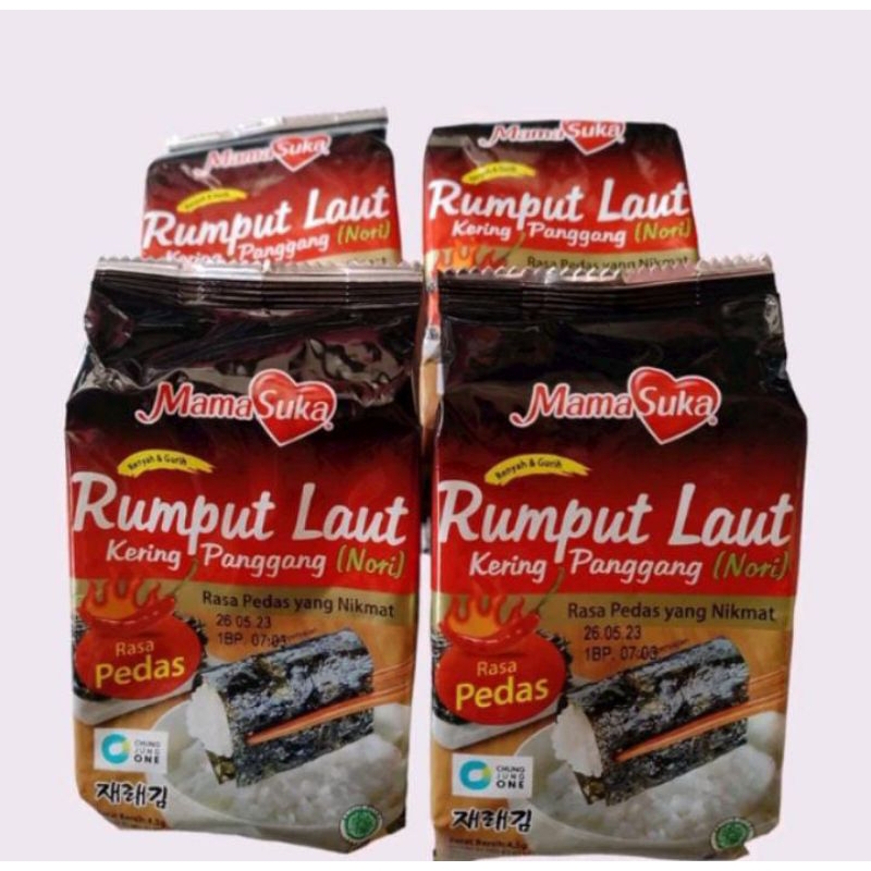 

Rumput Laut , makanan ringan , rumput laut rasa pedas