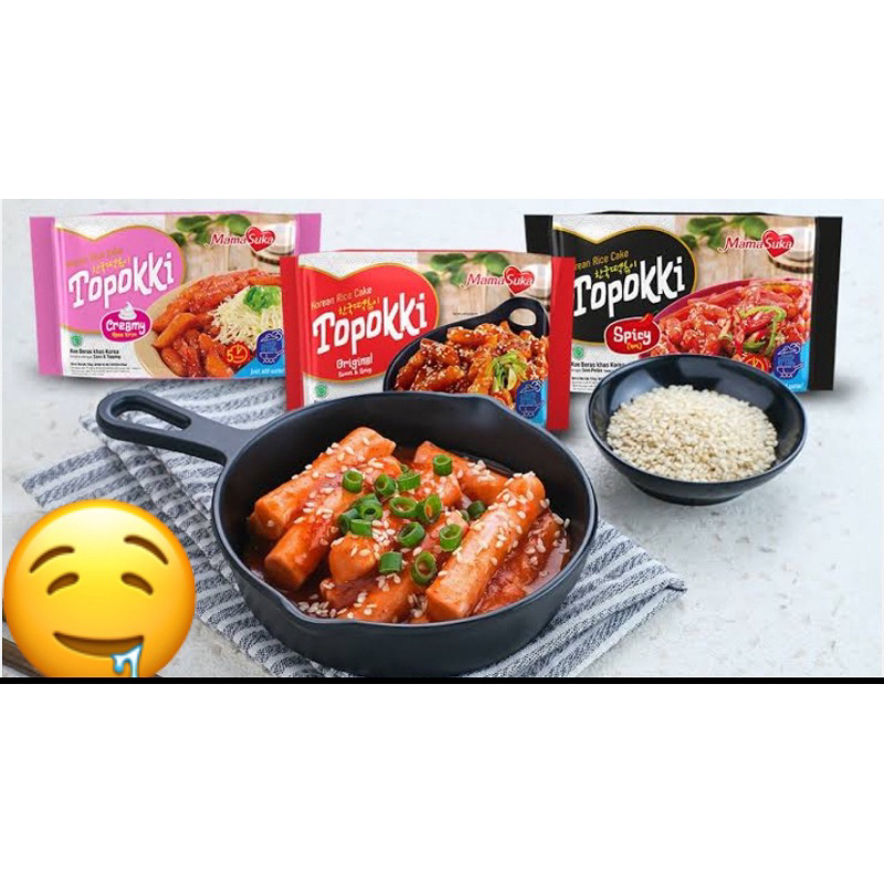 

mamasuka topokki original 134 gram