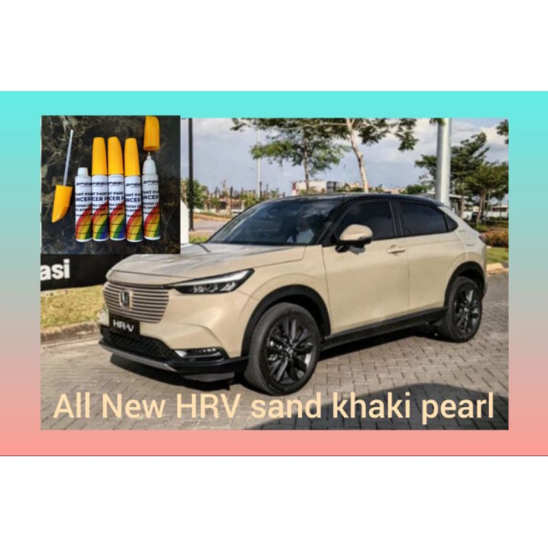 Honda All New HRV Sand Khaki Pearl Cat Oles Penghilang Baret Mobil HRV
