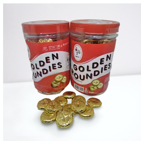 

Coklat koin ayam jago golden Roundies (285gr / kurleb 95pcs )