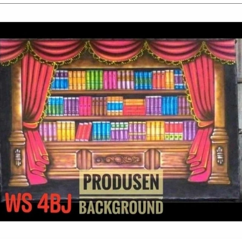 READY 3x2,5m Background WISUDA Studio Foto WS 4BJ