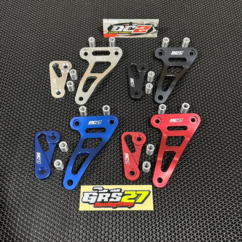FOOTSTEP STEP JOMBLO DC2 NINJA RR NEW OLD ZX 150 TYPE KNALPOT COBRA BRACKET BRAKET HUNGER HANGER KNA