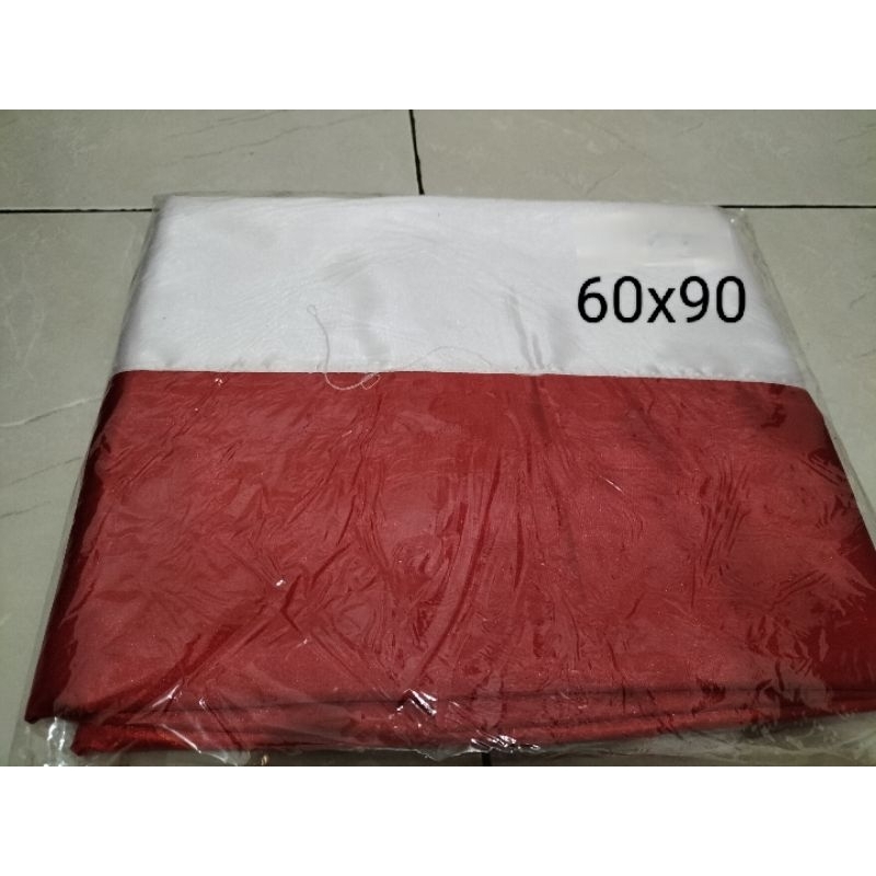

Bendera merah putih 60x90 cm isi 10