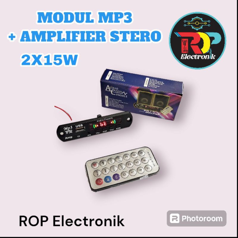 Modul MP3 Bluetooth+ Amplifier stereo 2x15 w