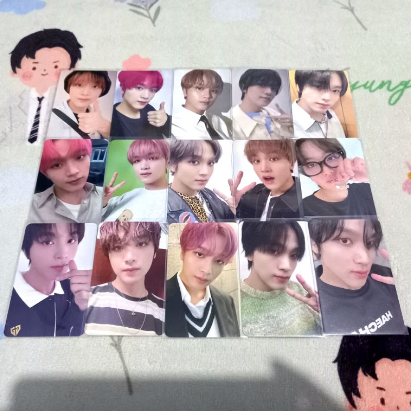 Photocard Official Haechan NCT YZY R4 Favorite, 2Baddies POB Hottracks, NCIT Photopack, Glimo POB Sm