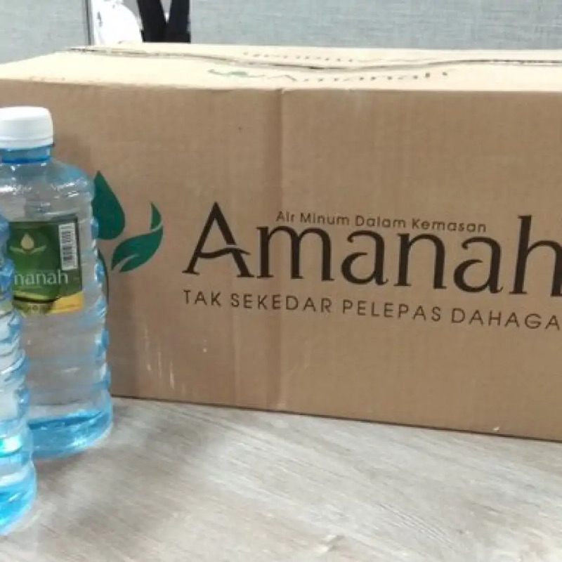 

Air Amanah Botol 330 ml 500 ml Harga 1 Dus Isi 32 & 28 Botol